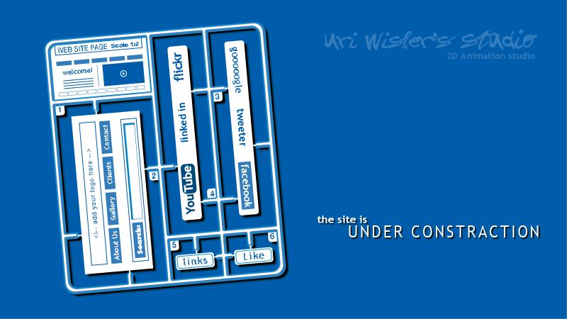 uri wisler studio's web site is under constraction